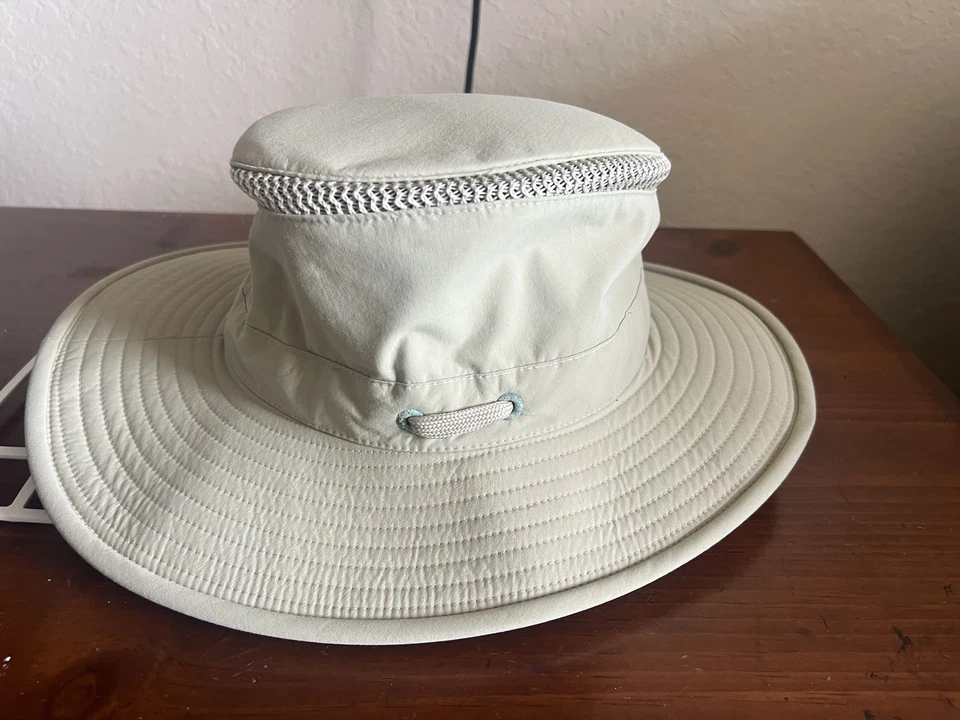 Gorra Tilley The Airflow para hombre 7 1/4 hecha en Canadá caza peces caminata duradera Foto 2 de 4