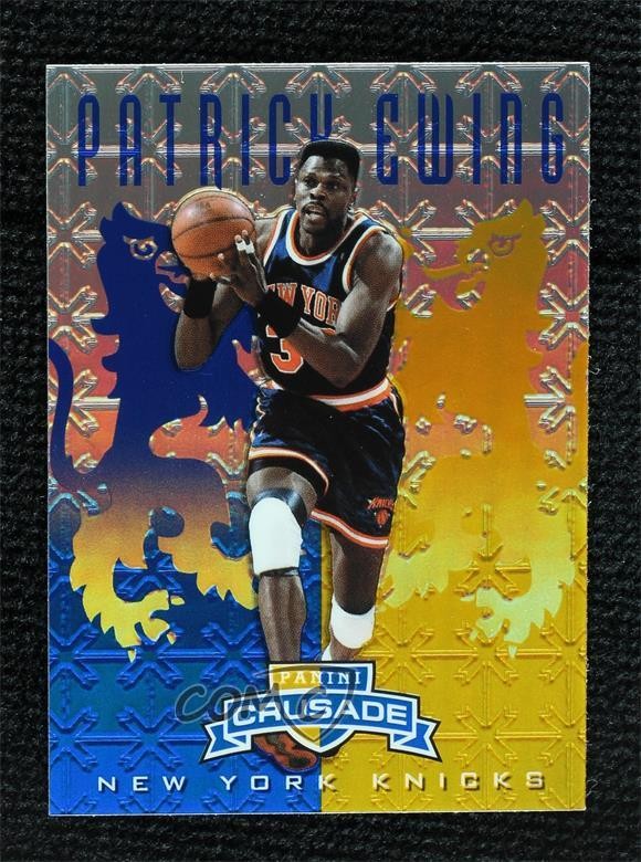 2012-13 Panini Crusade Crusade Blue Patrick Ewing #109 HOF w1s
