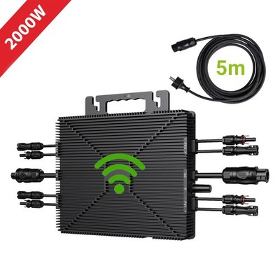 TM-L2000M Mikroinverter 2000W Wechselrichter (Drosselbar auf 1200W / 800W) 4MPPT