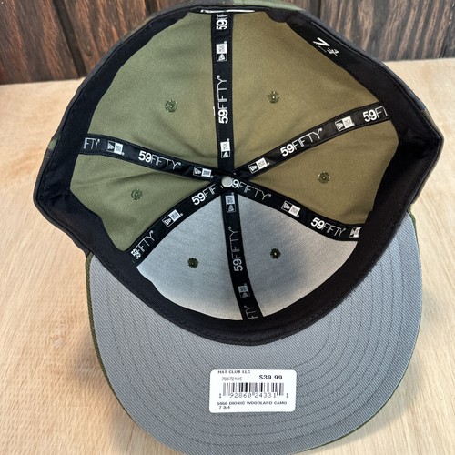 Dionic OctoSlugger Camouflage New Era 59Fifty 7 3/4 Hat Club Octopus Camo Green - Picture 9 of 16