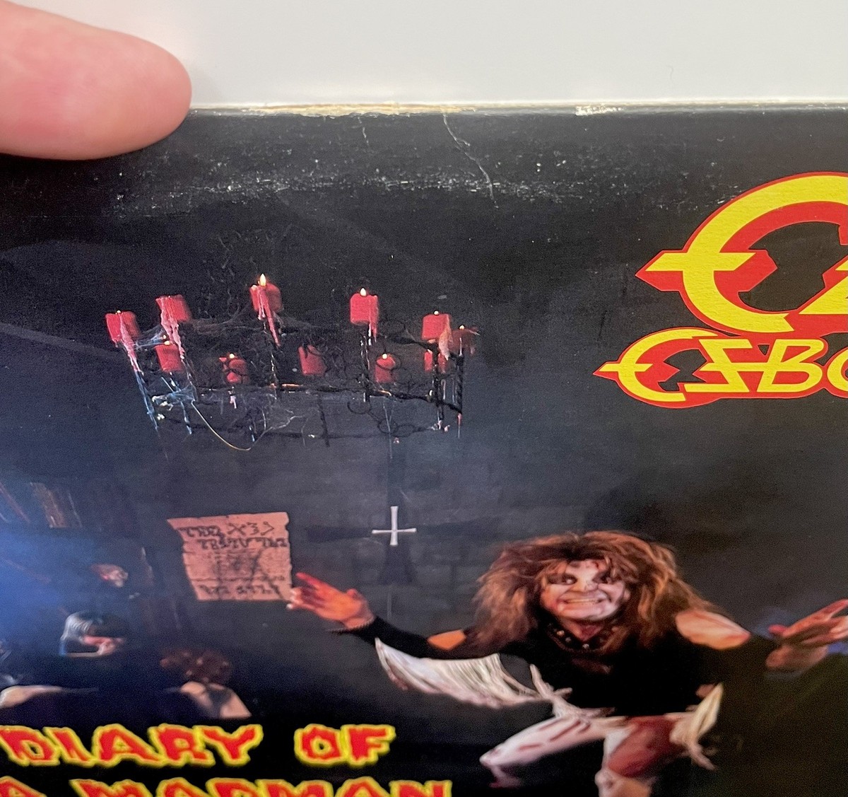 OZZY OSBORNE DIARY OF A MADMAN 日本盤 1981年 Vtg 1981 OZZY OSBOURNE Album DIARY OF A MADMAN Lp 1ST PRESSING