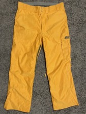 Pantaloni Rossignol Relaxed Uomo Arancione Sci Neve Snowboard 38 - 40W 32L Ottime Condizioni