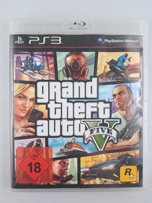 PS3 Grand Theft Auto V GTA V Sony Playstation PS 3 mit Anleitung
