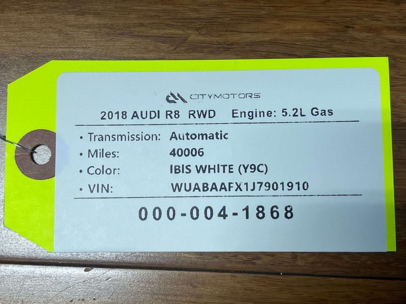 2016-2024 Audi R8 4S 5.2L Engine Front ECU Computer Control Module Unit OEM
