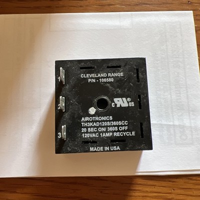 Cleveland Timer;20Sec On;6Min. Off 106580 - Genuine OEM Replacement Part