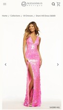Sherri Hill 56069 Candy Pink Size 16