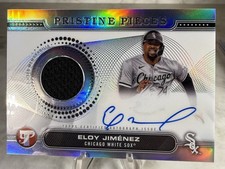 2024 Topps Pristine Baseball Pieces Autograph Relics Eloy Jimenez #PPAR-EJ ⚾️💎