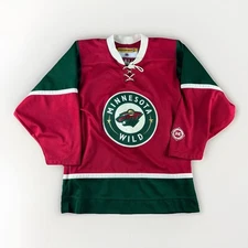Vintage Koho Minnesota Wild Official NHL Alternate Jersey Size Small