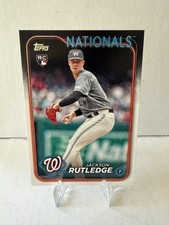 2024 Topps Series 2 - Jackson Rutledge #503 (RC) Rookie Card. rookie card picture