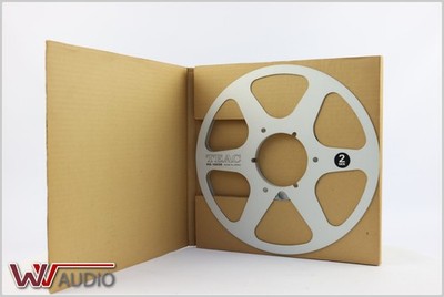 Teac Silver RE-1003S Metal Empty Reel 26,5 cm Rare.