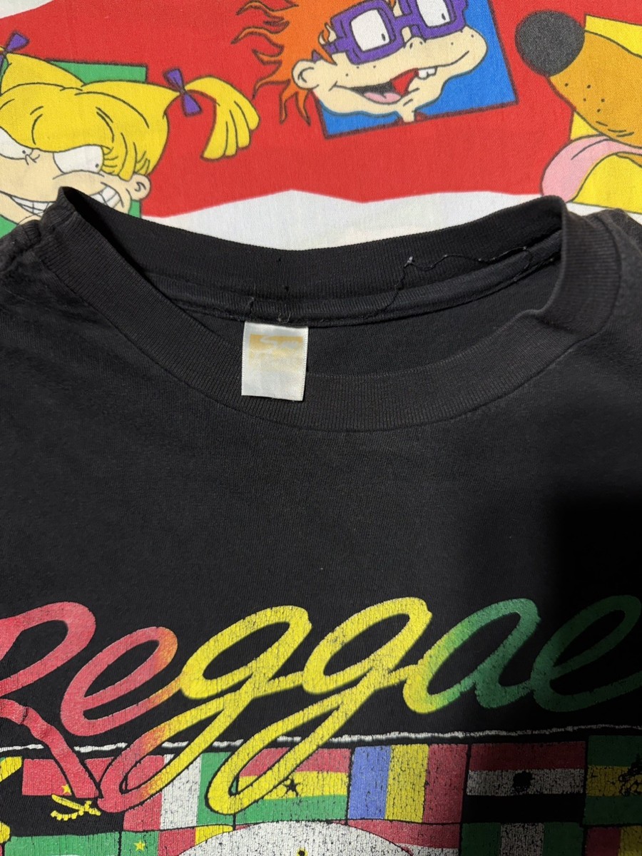 Vintage 1991 Sunsplash Reggae Festival T Shirt Large  View 3