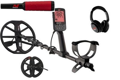 Minelab Equinox 900 Metalldetektor und Pro-Find 40 Pinpointer