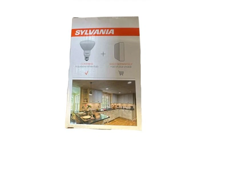 Sylvania Smart LED Light Bulb Model 73740 9.5 watt 120 volt BR30 Dimmable 4's - Image 2 of 4