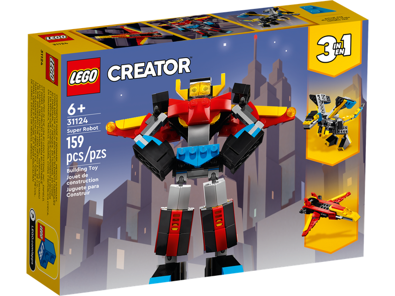 LEGO Creator 3-in-1 31124 Super Robot | eBay