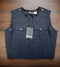 Blauer Dark Navy Armor Skin Vest L/XL-Tall Wool Blend Outer Armor Carrier NWT