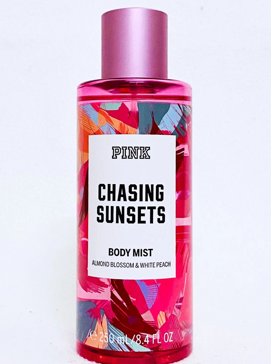 Pink chasing sunsets body mist sales