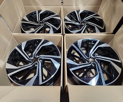 Nissan Qashqai 20'' Alufelgen Diamantschliff und Glanzschwarz 4er Set 6UA6A