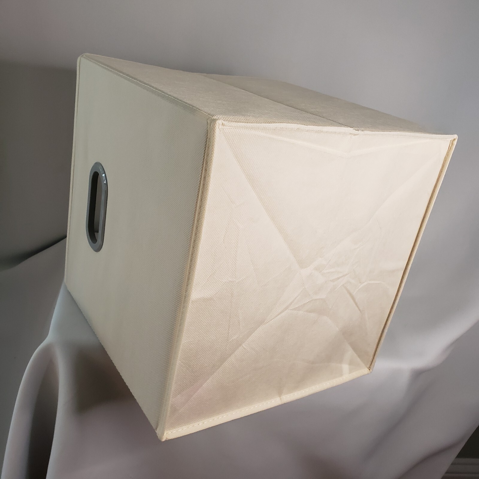 6 Collapsible Storage Cubes Foldable 12x12x12" fabric storage bins