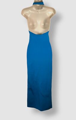 galvan blue dress Cropped Pandora Dress main image 0