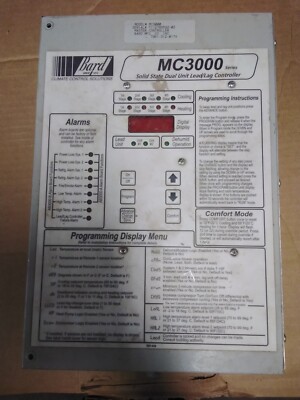 BARD MC3000 - SOLID STATE LEAD/LAG CONTROL