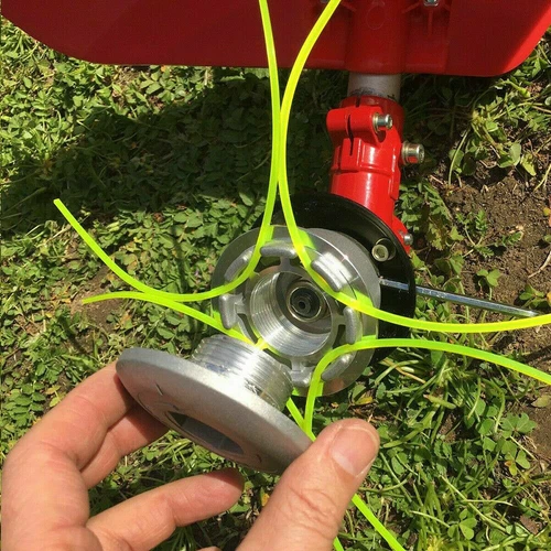Alu Doppelfadenkopf für Motorsense Rasentrimmer Fadenspule Mähkopf Freischneider - Bild 9 von 11