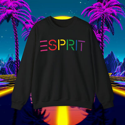 Custom ESPRIT vintage 1980s design sweatshirt, Unisex for men and women, sweater