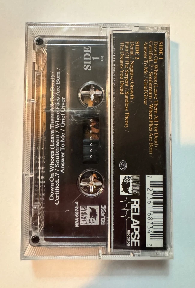 Кассета Benediction The Dreams You Dread дэт-метал 1995 Nuclear Blast ЗАПЕЧАТАННАЯ - Изображение 2 из 4