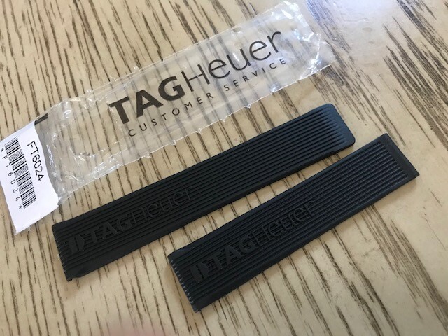 Tag Heuer Formula 1 Watch 20mm Rubber Strap Band FT6024 New 100% Authentic | eBay