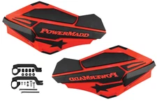 Powermadd Sentinel Handguards Red Black Yamaha Honda Suzuki Kawasaki ATVs 34452
