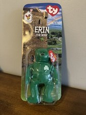 TY McDonalds Teenie Beanie Baby Mini ERIN the Bear 1999
