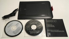 Wacom Bamboo Graphics Tablet Model CTL-460 W/ Discs No Pen