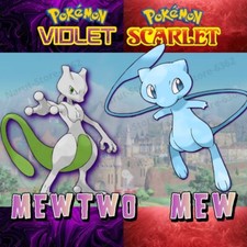   MEWTWO  MEW SHINY 6IV     POKEMON SCARLET  VIOLET
