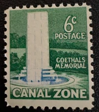 Canal Zone Stamps #158 MNH OG Goethals Memorial