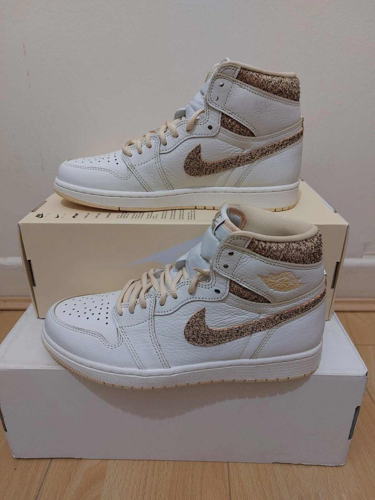 Nuovo Jordan 1 Retro High OG Craft Vibration Of Naija UK TAGLIA 7 5 EU 42