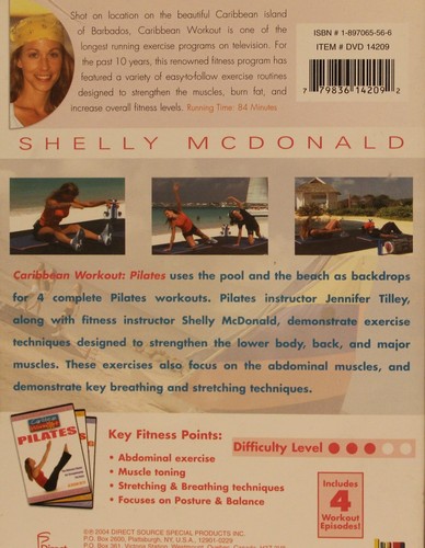 8 Caribbean Workout DVD lot pilates stretch into yoga kickboxing for the core - Foto 7 di 10