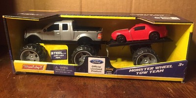 buddy l monster wheel tow team