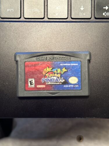 Pokemon Pinball Ruby & Sapphire for Game Boy Advance GBA Tested and Working - Photo 1/2