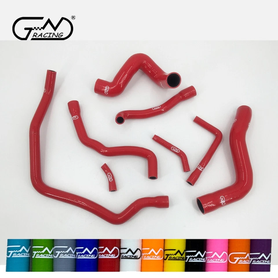 Fit BMW E34 M50 525 525i 528 M30 530 530i 1989-1995 Silicone Radiator Hose Kit - Image 2 of 4