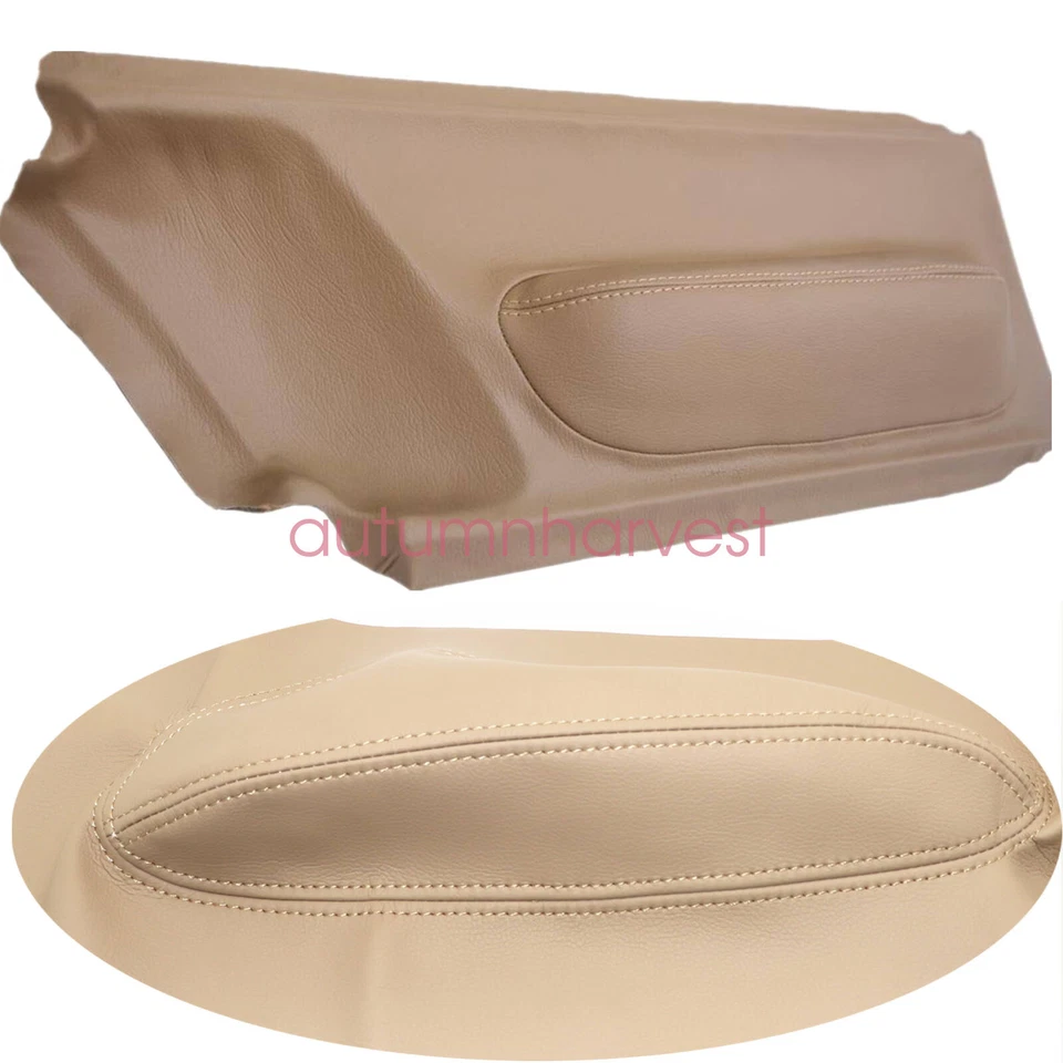 Tarjetas de inserción de panel de puerta aptas para Volkswagen Beetle 2002 cuero sintético beige. Foto 3 de 4