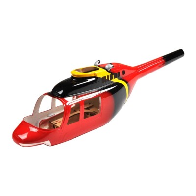 B206 450 RC Helicopter Pre-Painted Fuselage for 450 Size  Flywing Helicopter