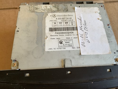 2002-2006 Mercedes C Class CLK Navigation GPS Radio CD Player Display Screen OEM - Foto 3 di 8
