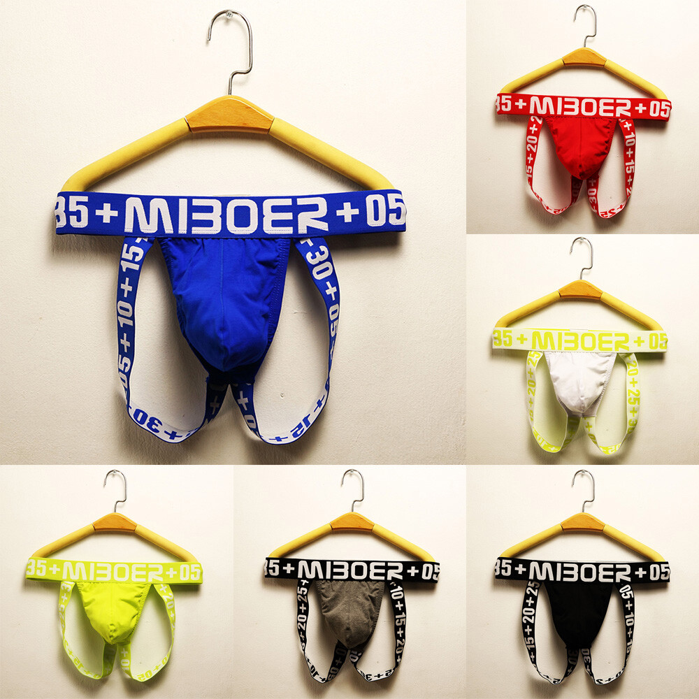 Panties Jockstrap Underwear Thongs Men's Underwear U Pouch Low Waist Fashion