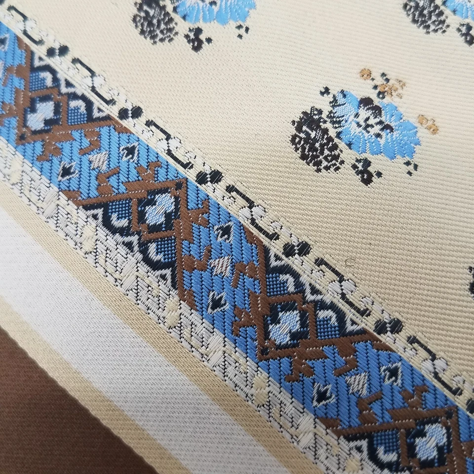 Corbata vintage Kelly 1 para hombre a rayas florales 54" Foto 4 de 4