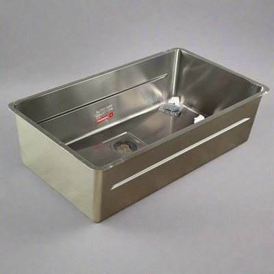 FRANKE Stainless Steel Kitchen Sink Sz 32.5'' L x 18.5'' W x 9.5'' H PTX11031
