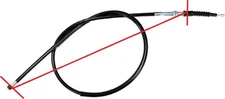 Outside Distributing C1-480 Clutch Cable - 48in.
