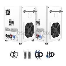PAIDUN 2Pack 850W DMX Cold Spark Firework Machine Fountain Sparkler Stage Effect
