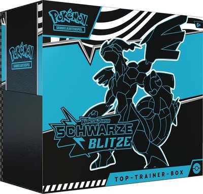 Pokémon KP10.5 Schwarze Blitze Top Trainer Box (DE)