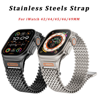 Magnetic Stainless Steel Bracelet Band For Apple Watch Ultra 11 10 9 8 7 6 5 SE