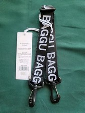 BAGGU Attachable Adjustable Strap Black White...