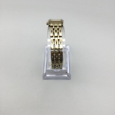 Citizen Eco-Drive Womens Watch 15mm Gold Tone MOP Tonneau G620-S012112 6.5\